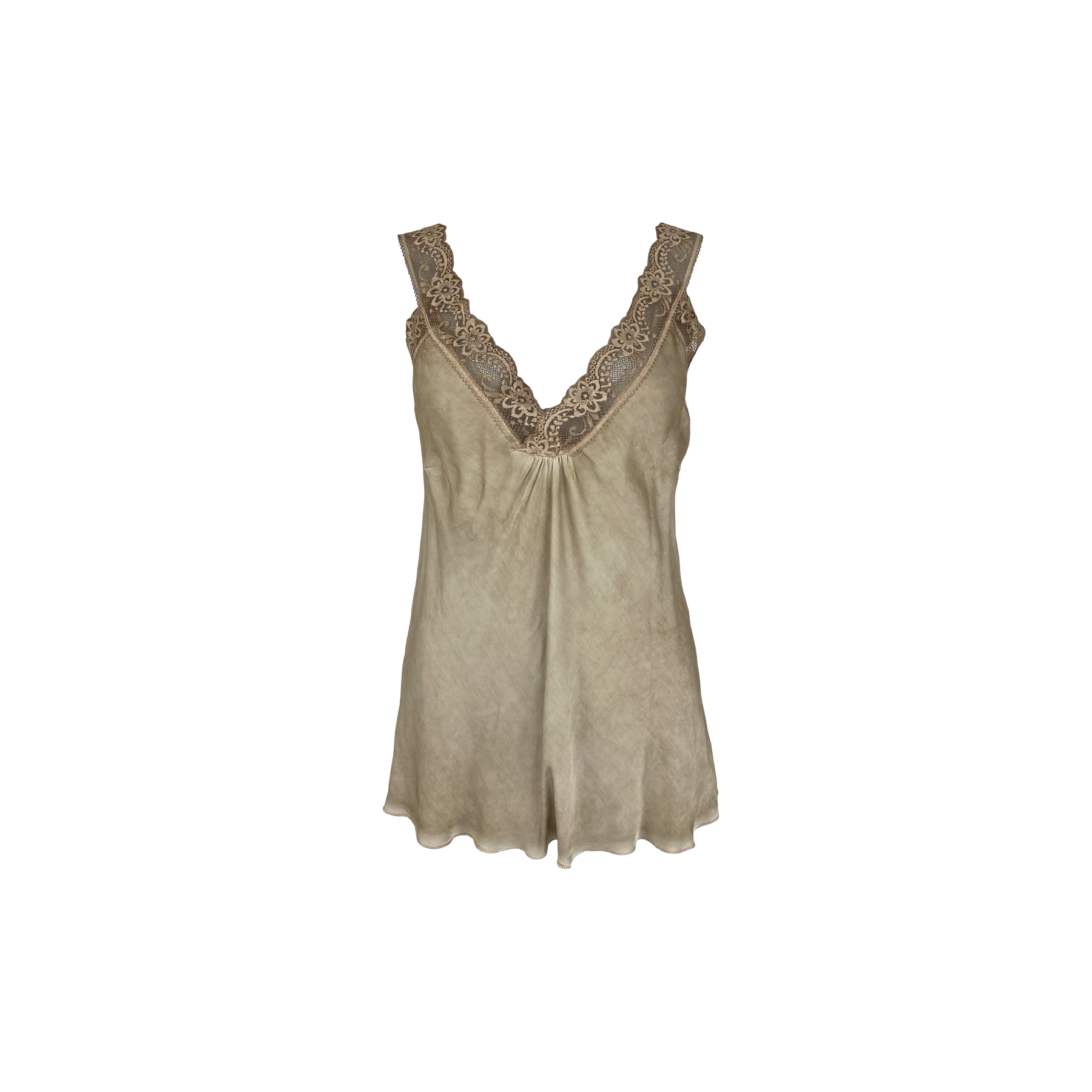 Black Colour Top - BcBea Lace Top i Champagne
