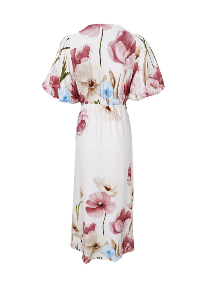 Black Colour Kjole - BcBell Wrap Kjole I Creme