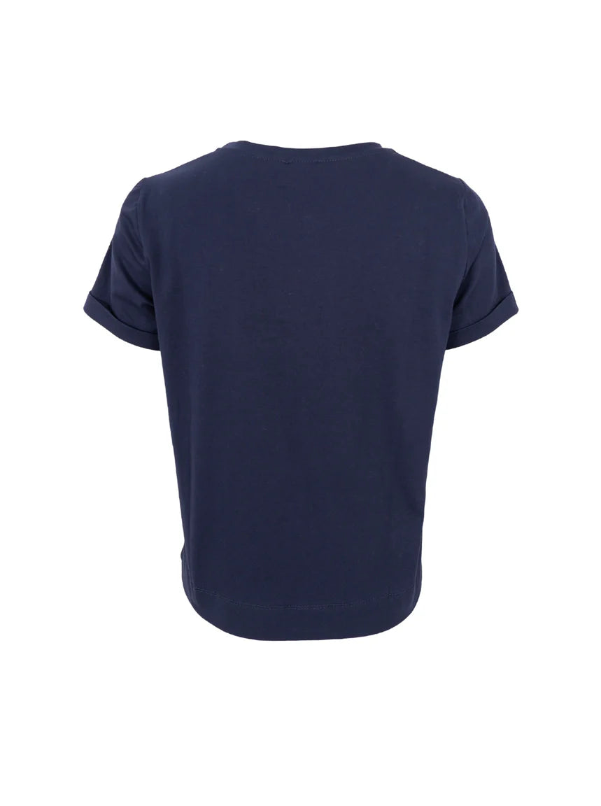Black Colour T-shirt - BcMay SS T-shirt i Navy