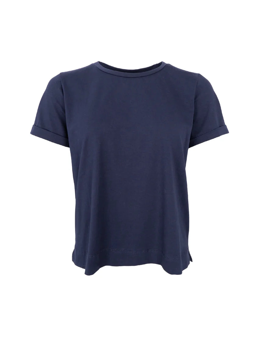 Black Colour T-shirt - BcMay SS T-shirt i Navy