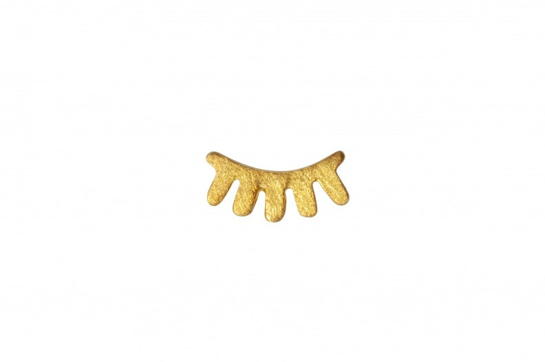 LULU Copenhagen Ørering - Blink Ørestik med Børstet Overflade