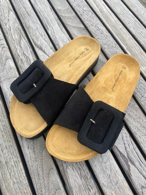 Bella Moda Sandal - BM6 Sandal i Sort