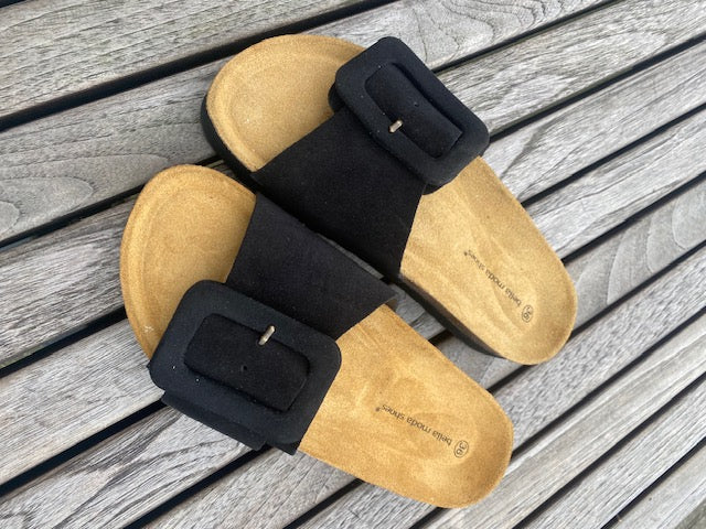 Bella Moda Sandal - BM6 Sandal i Sort