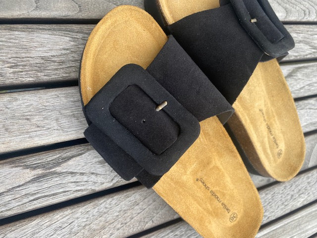 Bella Moda Sandal - BM6 Sandal i Sort