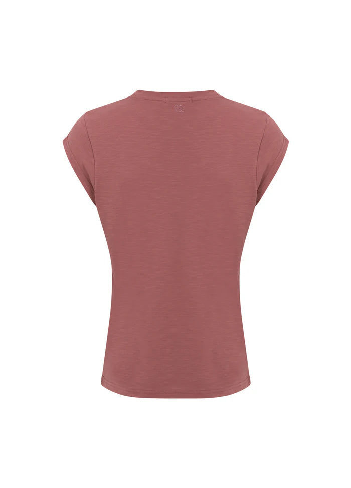 Coster Copenhagen T-shirt - CC-Heart Basic T-shirt Rund Hals i Apple Butter