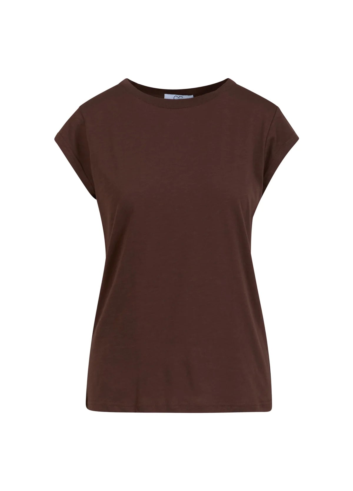 Coster Copenhagen T-shirt - CC-Heart Basic T-shirt Rund Hals i Chocolate Nut