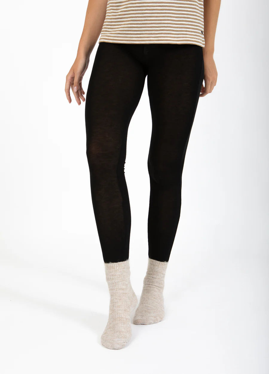 Coster Copenhagen Leggings - CC-Heart Lana Uld Leggings i Sort