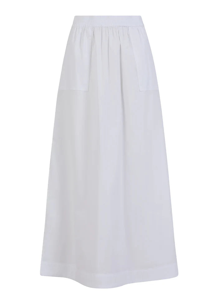 Coster Copenhagen Nederdel - CC Heart Phoebe Maxi Nederdel i Hvid