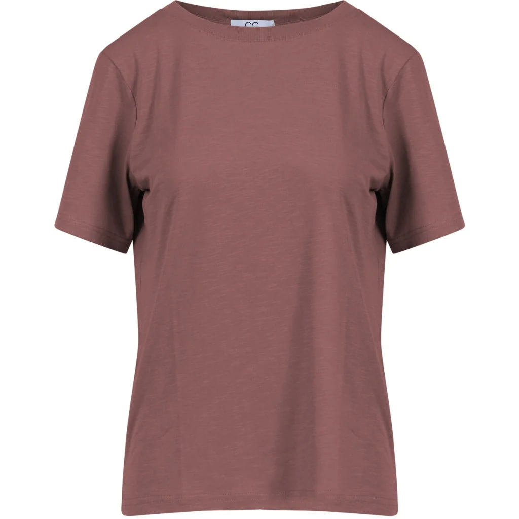 Coster Copenhagen T-shirt - CC-Heart Reguler T-shirt Rund Hals i Apple Butter