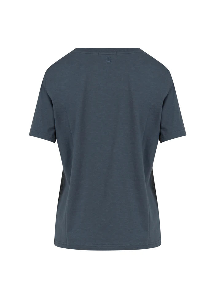 Coster Copenhagen T-shirt - CC-Heart Reguler T-shirt Rund Hals i Dark Stone Grey