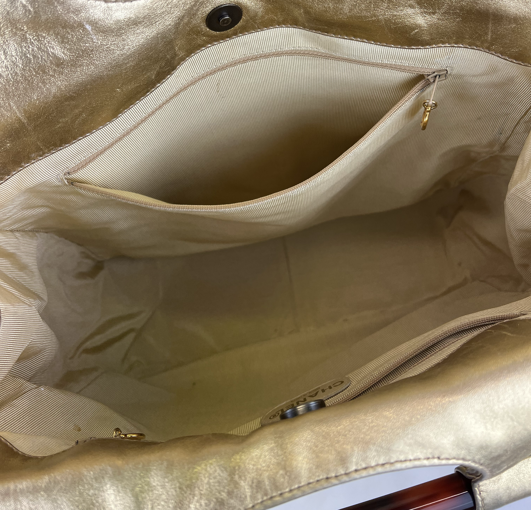 Chanel - Chanel Håndtaske i Guld