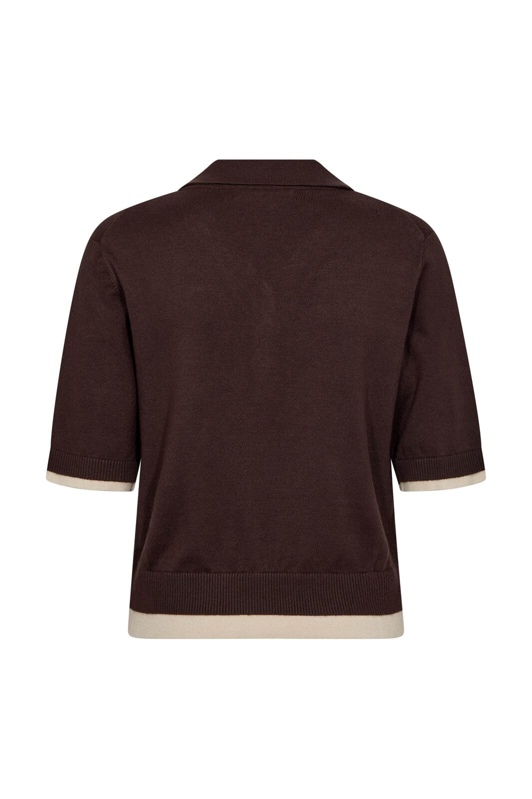 Co´Couture Cardigan - LueCC Crop Cardigan i Dark Brown