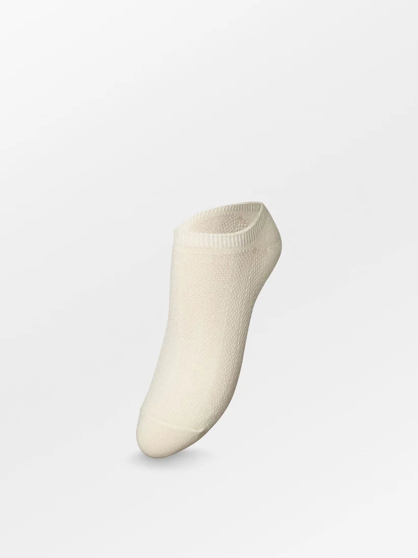 Beck Søndergaard Strømper - Cotta Sneakie Strømper i Birch White