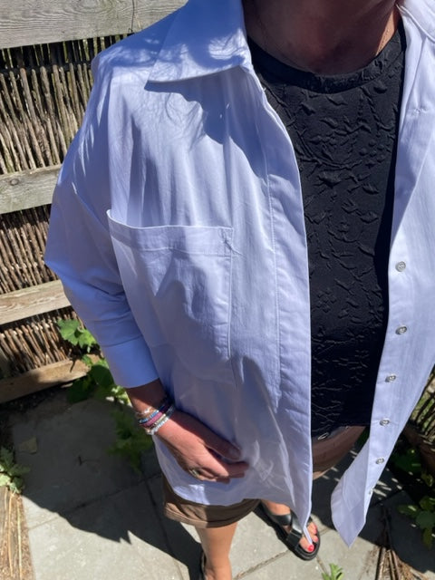 Co´Couture - Cotton Crisp Skjorte i Hvid