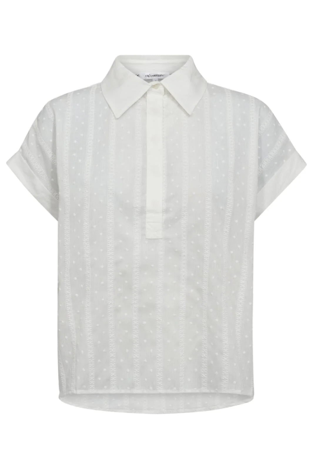 Co´Couture Top - MaddieCC Top i Hvid