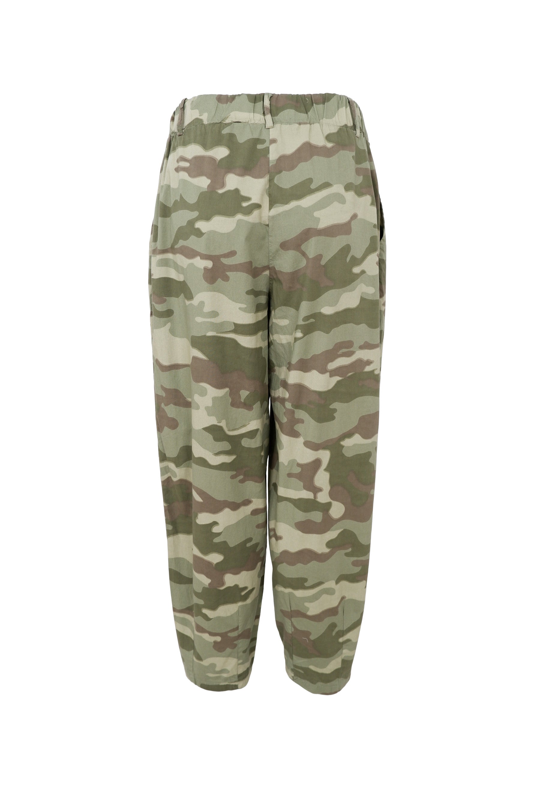 Black Colour Bukser - BcAlly Barrel Bukser i Camouflage