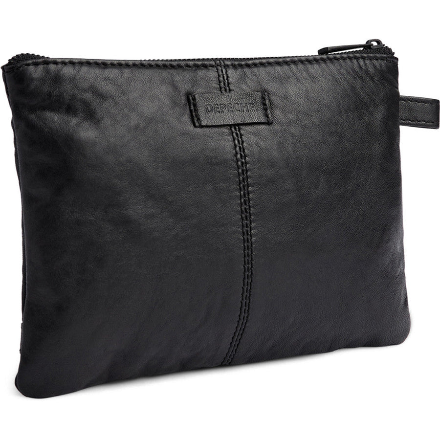 Depeche Clutch - 16386 Clutch Taske i Black-Black