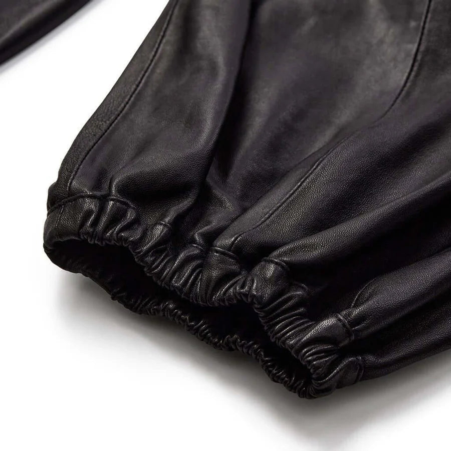 Depeche Bukser - 51402 EllaDEP Ballon Skind Bukser i Sort