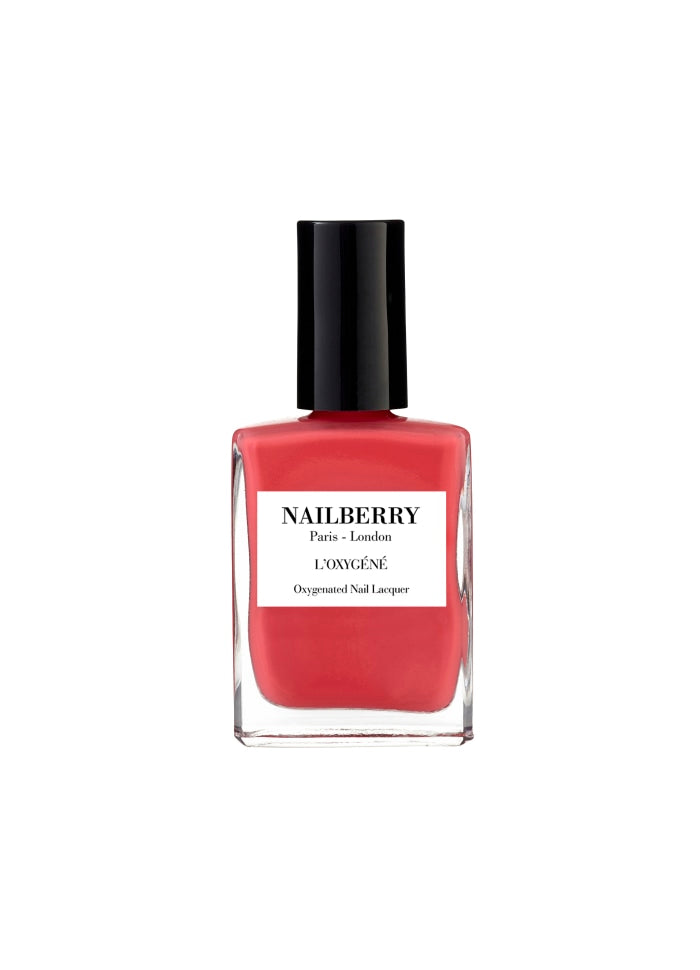 NAILBERRY Neglelak - English Rose Neglelak i Classic Coral Pink