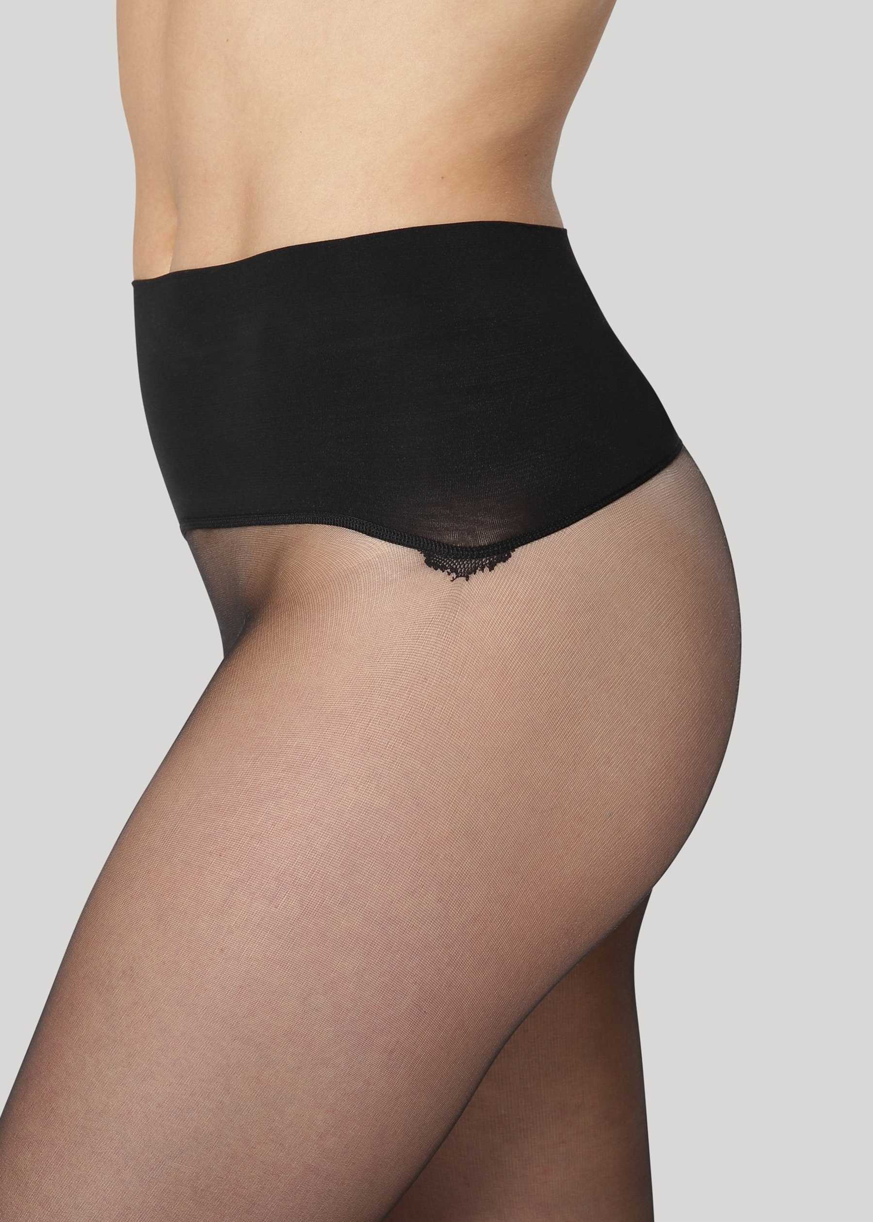 Dear Denier Strømpebukser - Erika Nylon Strømper 15 Denier i Sort