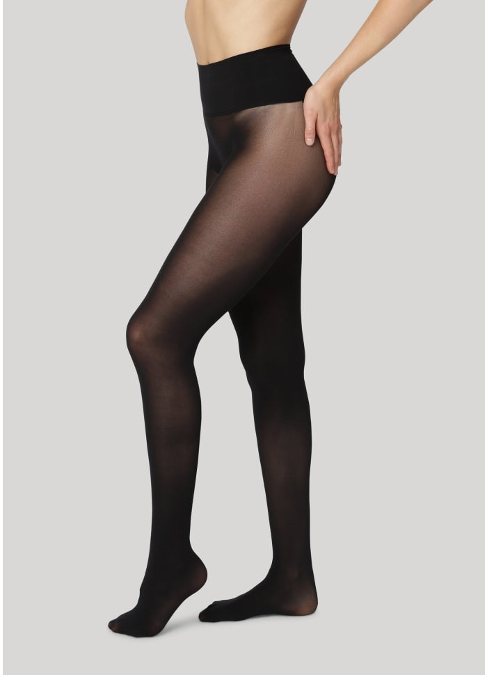 Dear Denier Strømpebukser - Erika Nylon Strømper 50 Denier i Sort