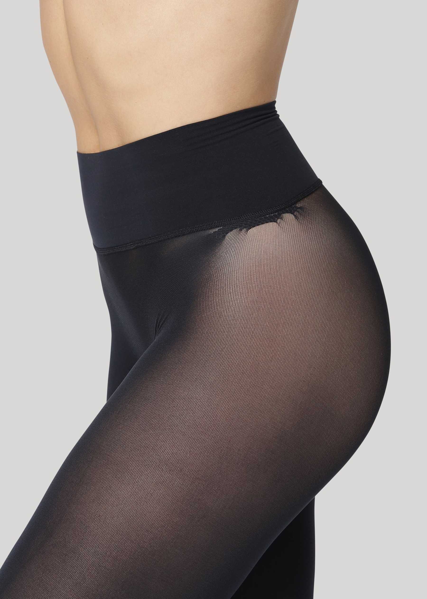 Dear Denier Strømpebukser - Erika Nylon Strømper 50 Denier i Sort