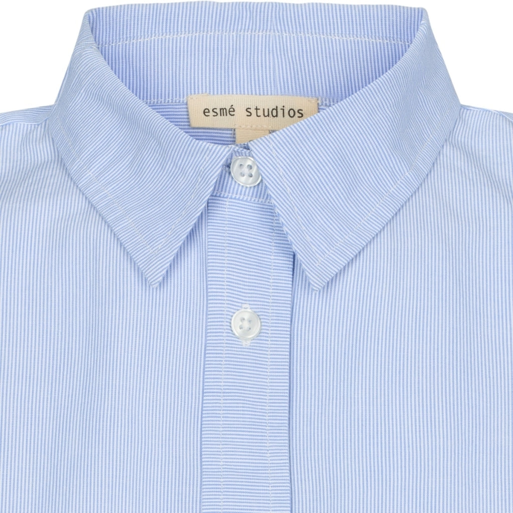 ESMÉ STUDIOS Bluse - ESNunu Sl Bluse i Kentucky Blue