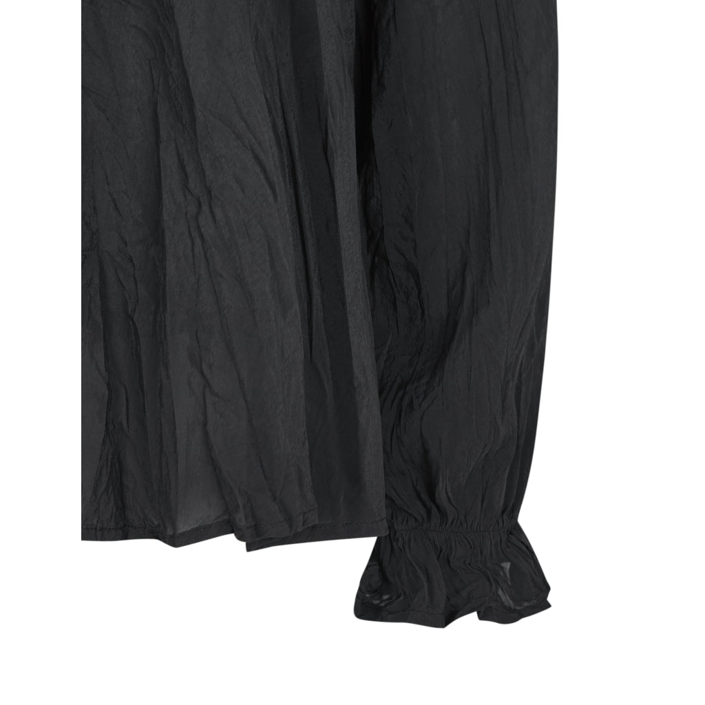 ESMÉ STUDIOS Bluse - ESTova LS Bluse i Sort
