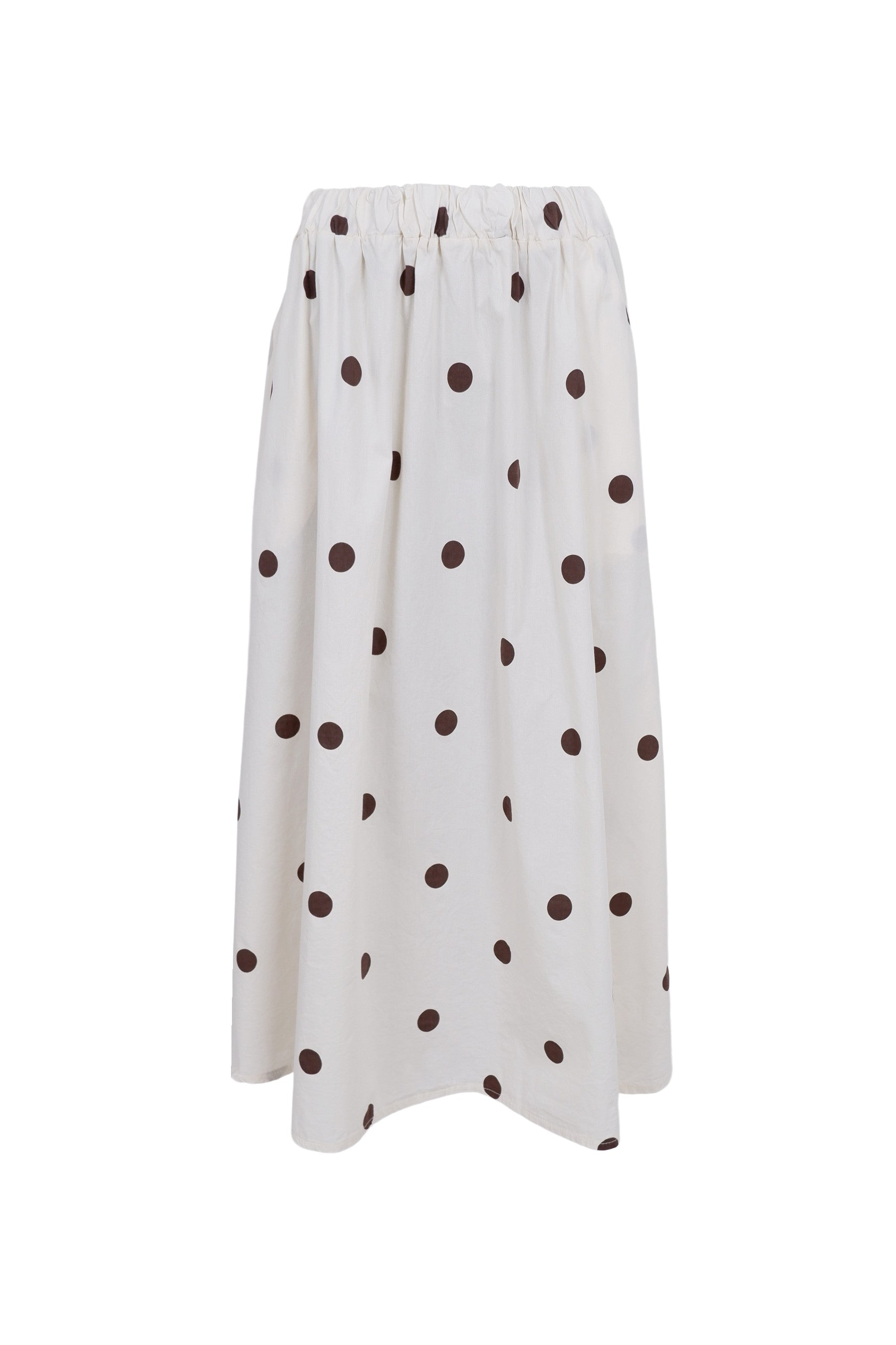 Black Colour Nederdel - BcAbbie Nederdel i Creme Dots