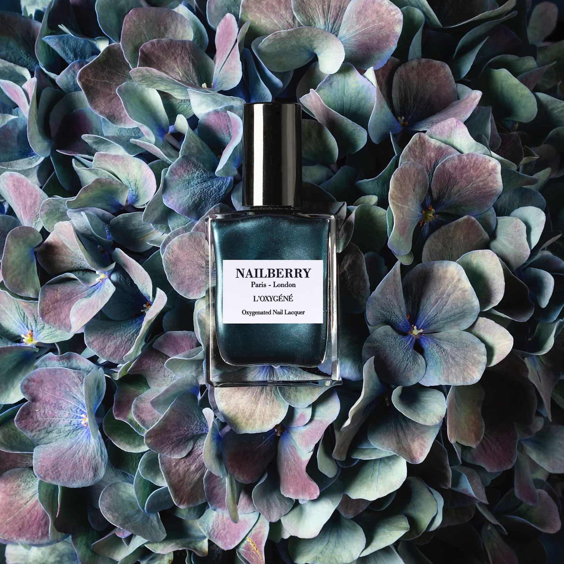 NAILBERRY Neglelak - Neglelak Calactic Pearlised Stormy Grey