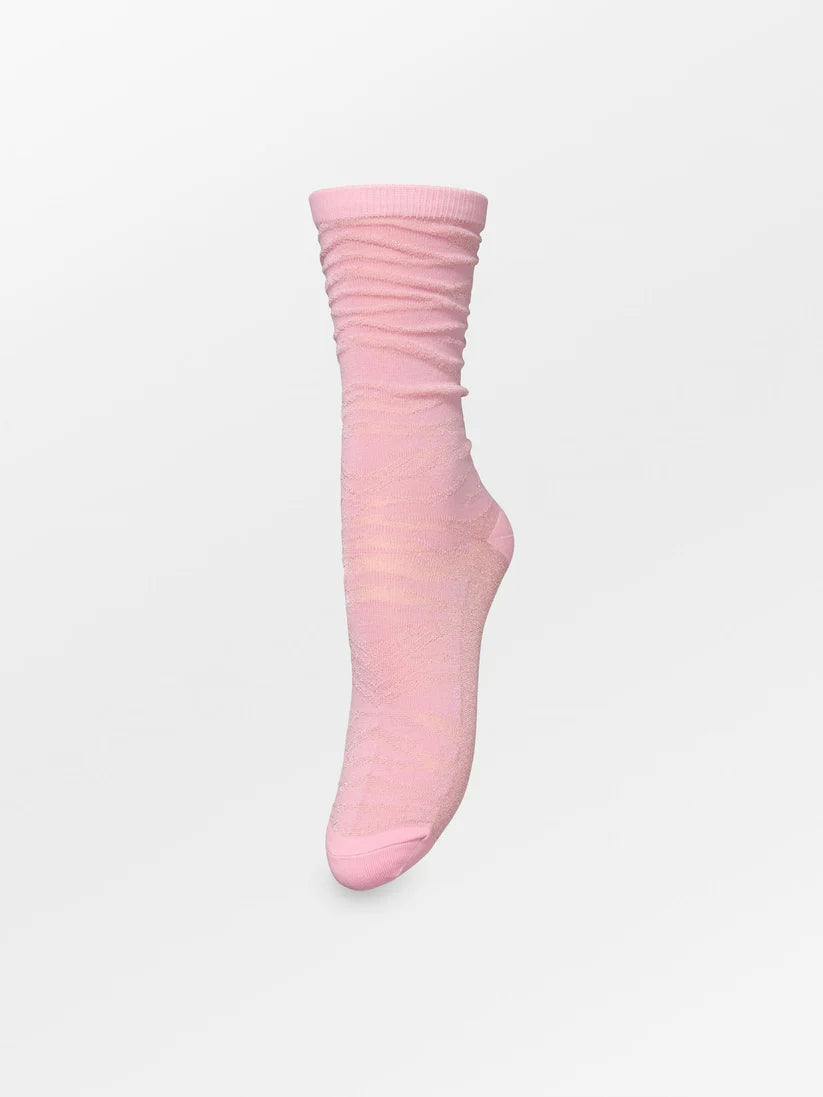 Beck Søndergaard Strømper - Amina Glitter Strømper i Cashmere Rose