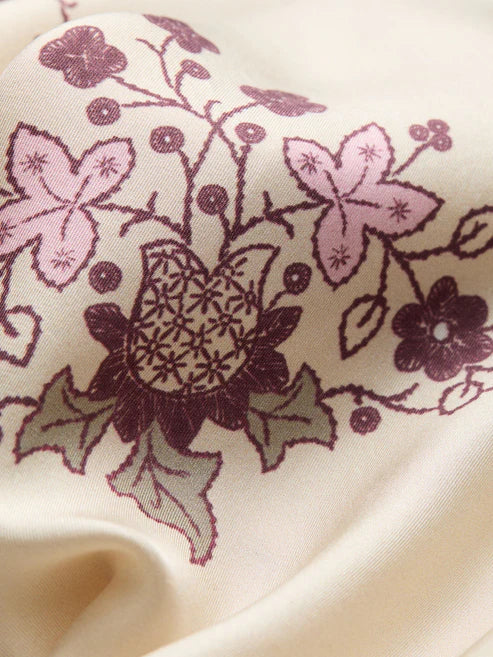 Beck Søndergaard Tørklæde - Brodaria Sia Tørklæde i Birch White