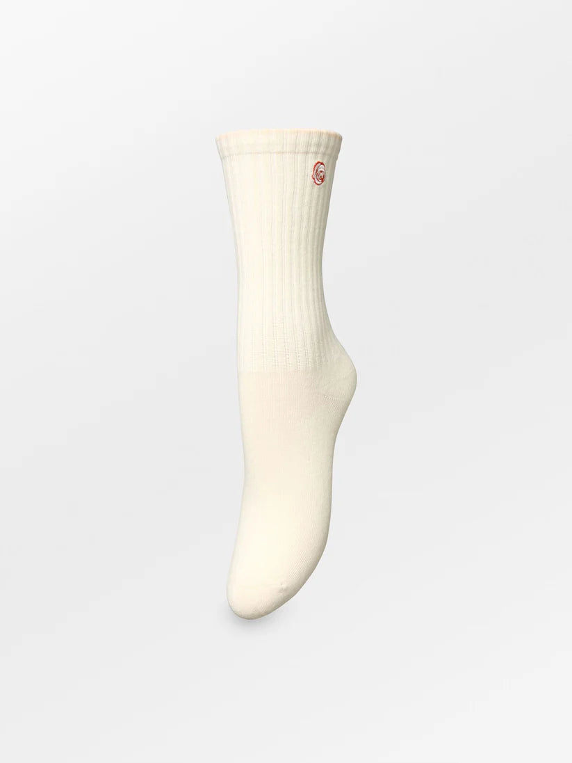 Beck Søndergaard Strømper - Rosia Cotta Strømper i Birch White