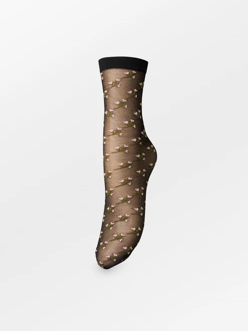 Beck Søndergaard Strømper - Florinola Nylon Strømpper i Sort