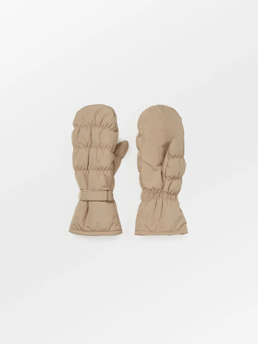 Beck Søndergaard Luffer - Padded Nylona Luffer i Ginger Beige