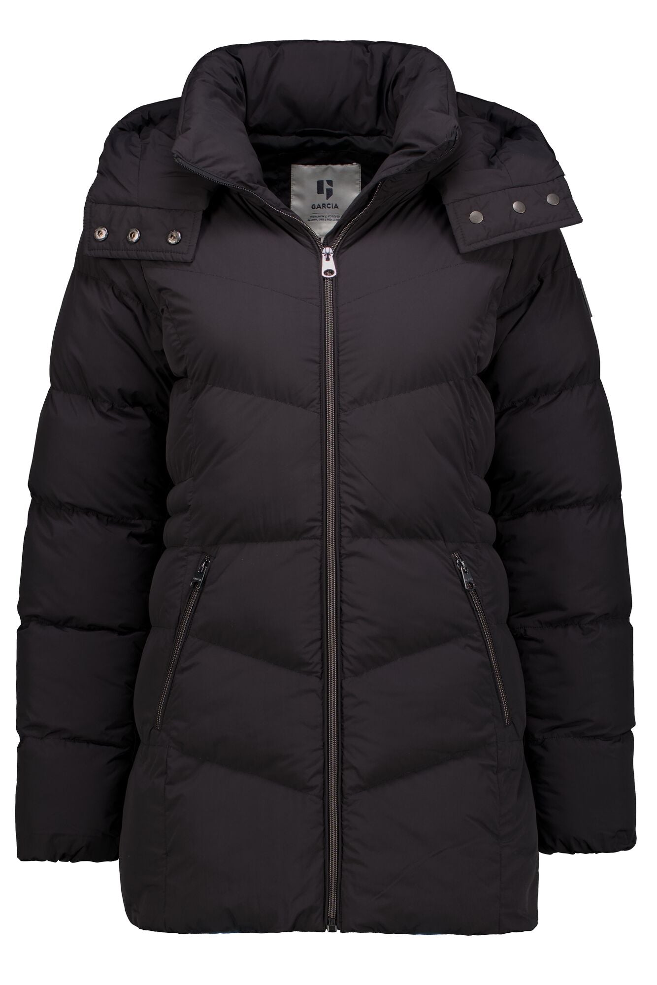 Garcia Jakke - Ladies Puf Jakke i Sort