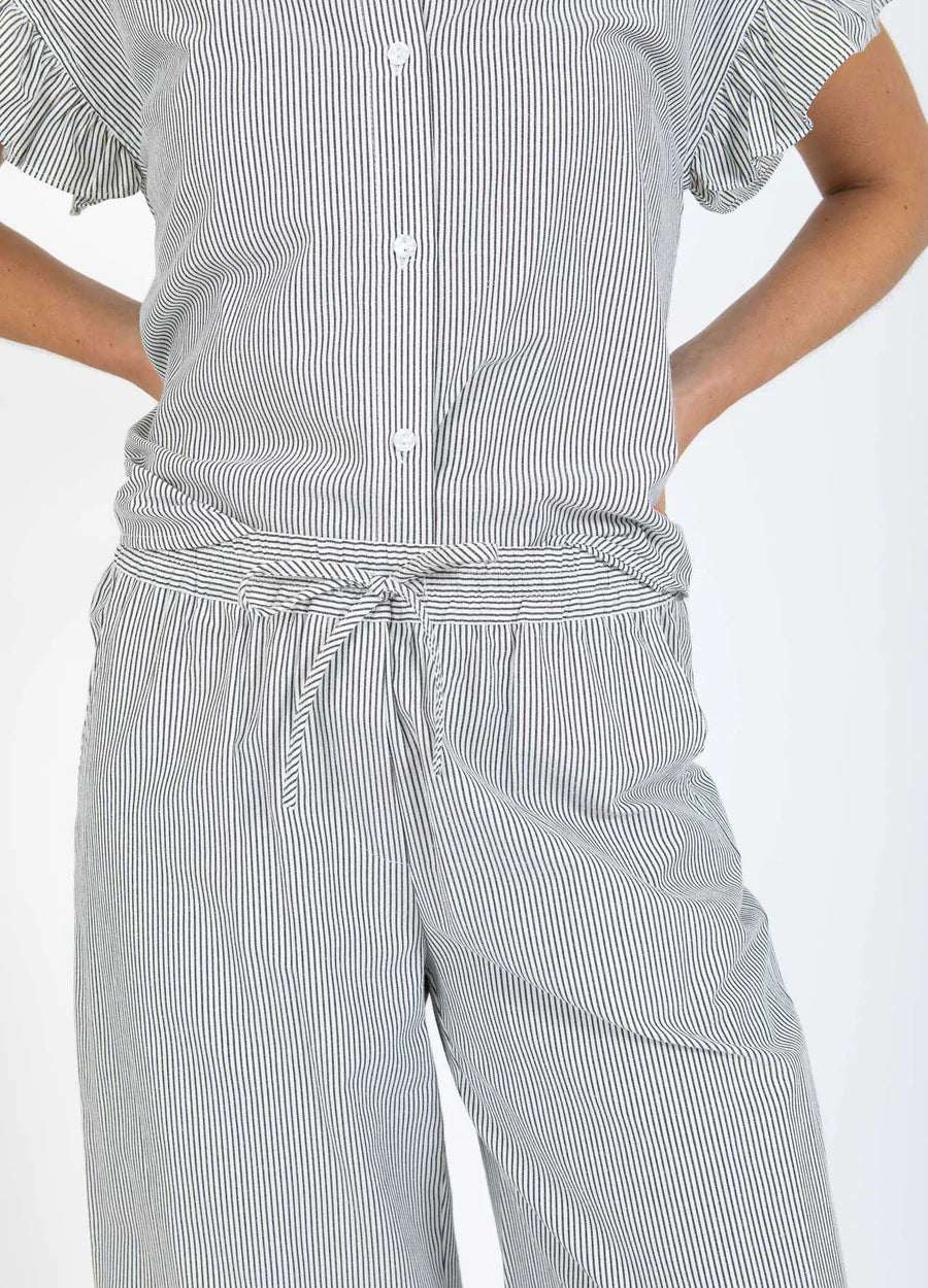 Coster Copenhagen Bukser - CC Heart Gwen Bukser i Black Stripe
