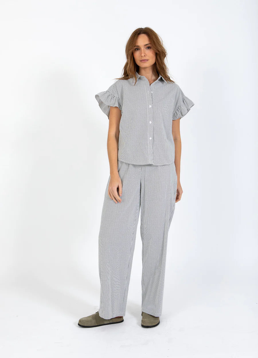 Coster Copenhagen Bukser - CC Heart Gwen Bukser i Black Stripe