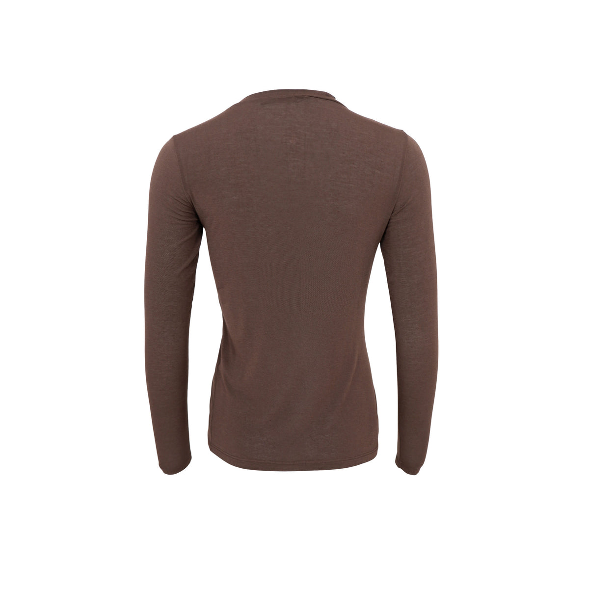 Black Colour Bluse - BcAlba LS Bluse i Coffee Solid