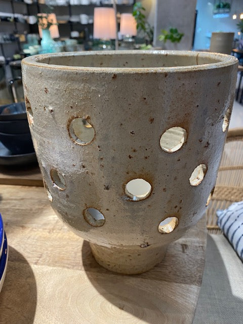 House Doctor - Lysestage/Vase i Artist Beige