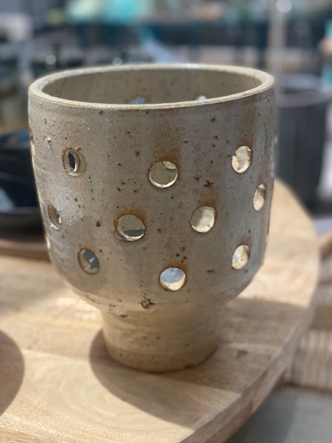House Doctor - Lysestage/Vase i Artist Beige