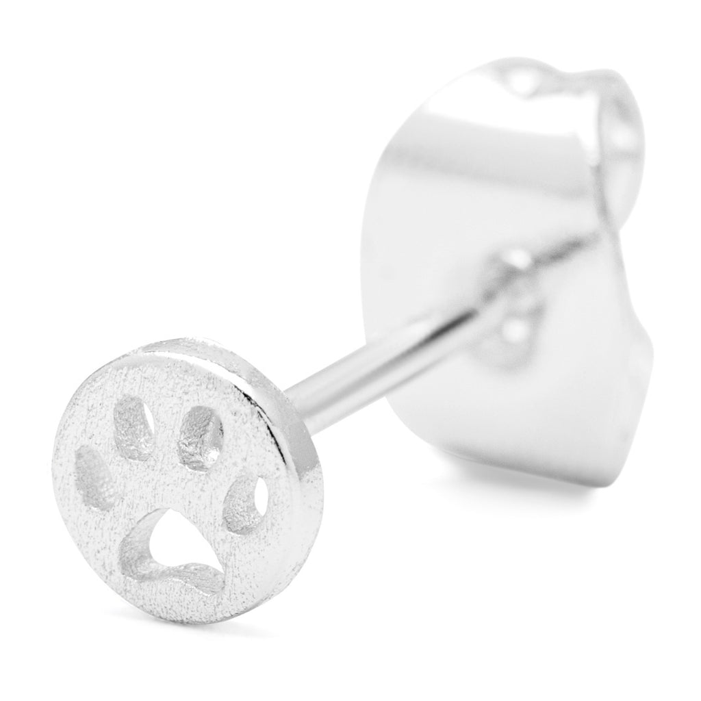 LULU Copenhagen Ørering - Hundepote Ørestik i Sølv