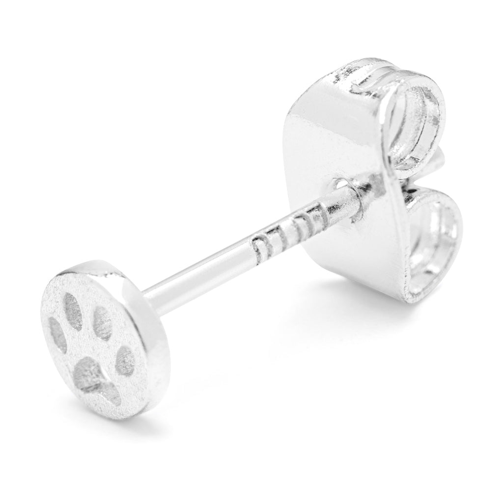 LULU Copenhagen Ørering - Hundepote Ørestik i Sølv