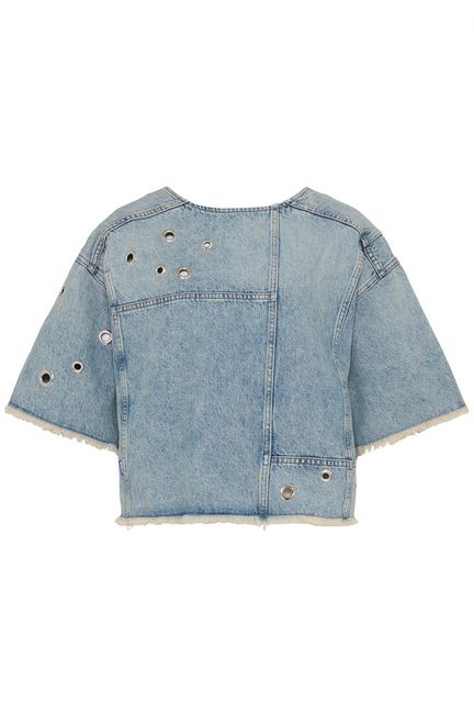 BALL Original Bluse - BASaga Rev Denim Bluse i Vintage Tinted Indiigo Blue