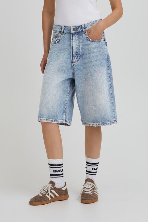 BALL Original Shorts - BaSaga Denim Shorts i Medium Denim Indigo