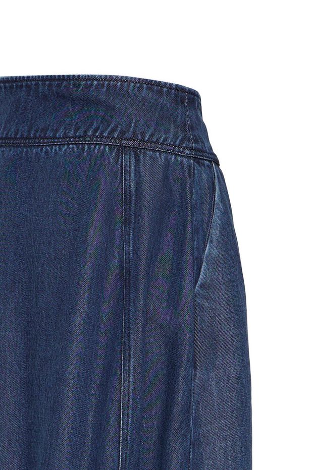 Atelier Rêve Kjole - IRRisle Denim Nederdel i Medium Blå