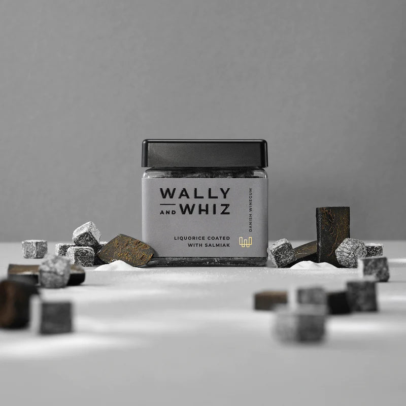 Wally And Whiz Vingummi - Vingummi Lakrids Med Salmiak