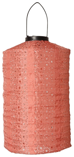C´est Bon Lanterne - Cylinder Lanterne Med Solceller i Pink