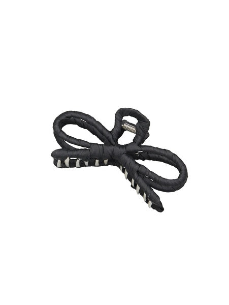 Beck Søndergaard Hårspænde - Luster Bow Hårspænde i Sort