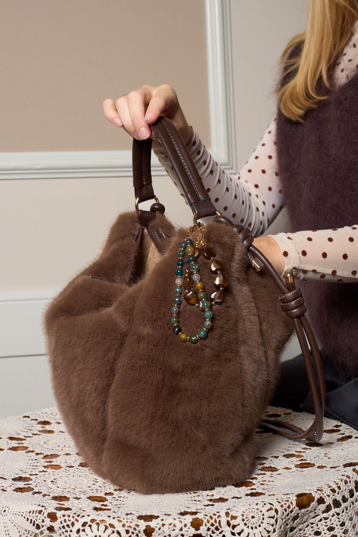 Black Colour Taske - BcJane Soft Crossover Taske i Coffee
